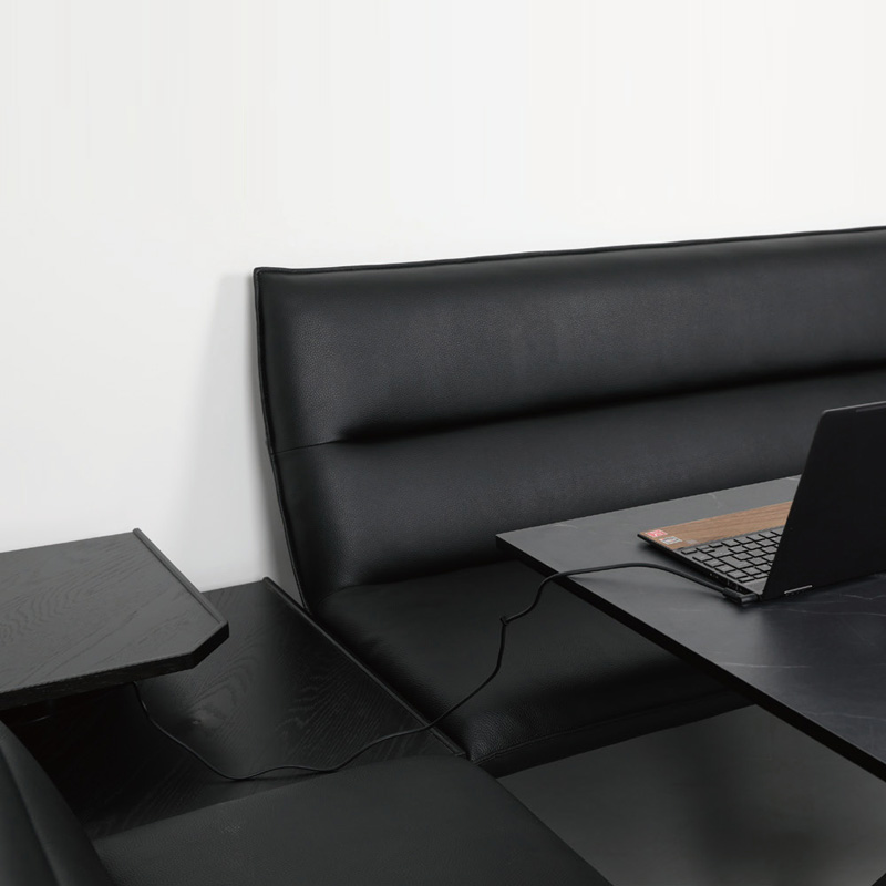 大決算セール5％オフ！】コーナーテーブル「CREMA(クレマ)」 - 家具