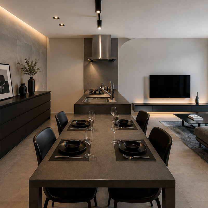 ダイニングテーブルの形で失敗しないためのチェックポイント