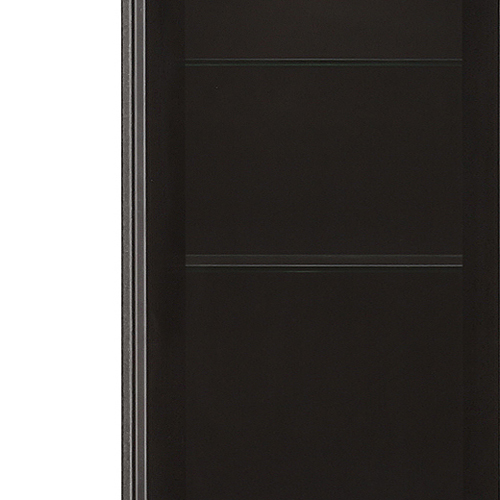 サイドキャビネット 幅45cm「SAZAVY」/扉:ガラス - 家具・インテリア