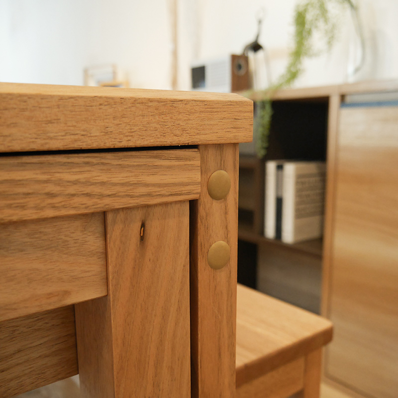 AKI ダイニングテーブル ダイニングテーブル「Aki(アキ)」/4～6人掛け/伸長式 - 家具