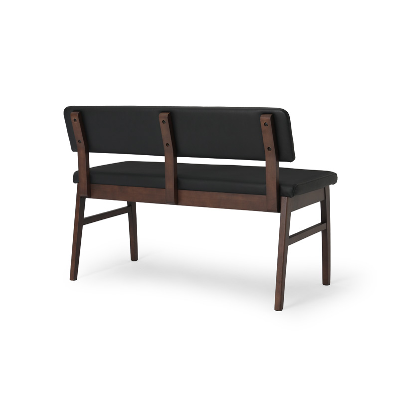 年末セール5％オフ！】背付きベンチ「ADEL(アデル)」 - 家具