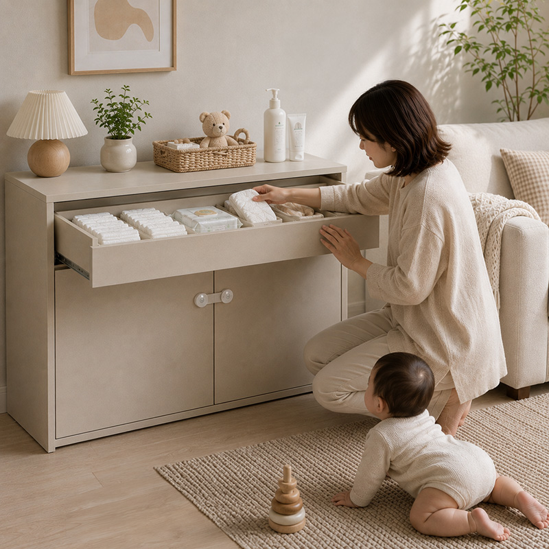 赤ちゃん期におすすめの収納家具