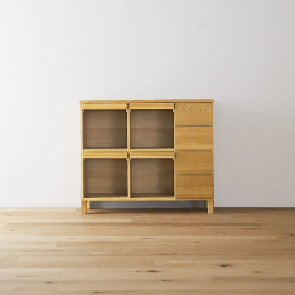 マガジンラック「LECCE（レッチェ）」幅105cm - 家具