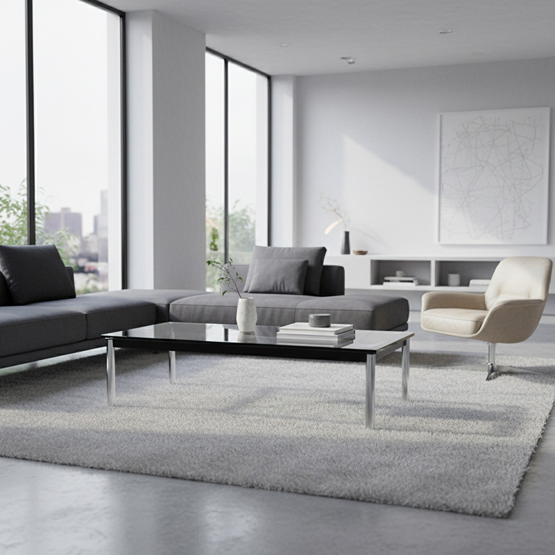 リビングテーブル「ル・コルビジェ」幅120cm/デザイナーズ家具 - 家具