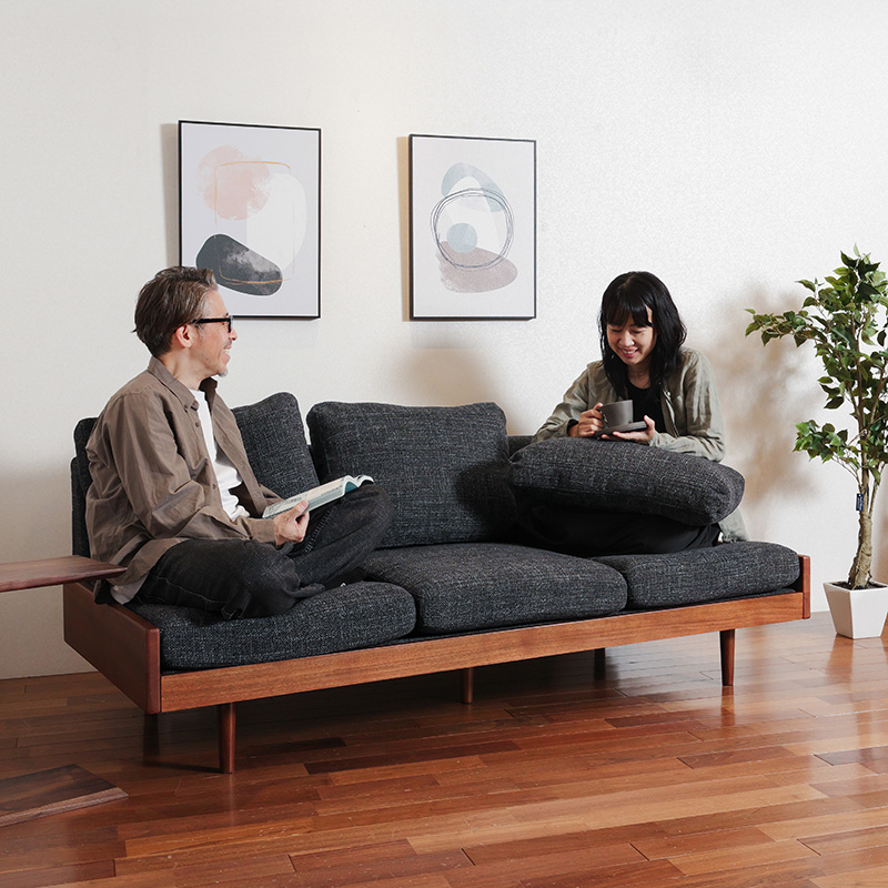 年末セール10％オフ！】3人掛けソファー「TRET(トレット)」 - 家具