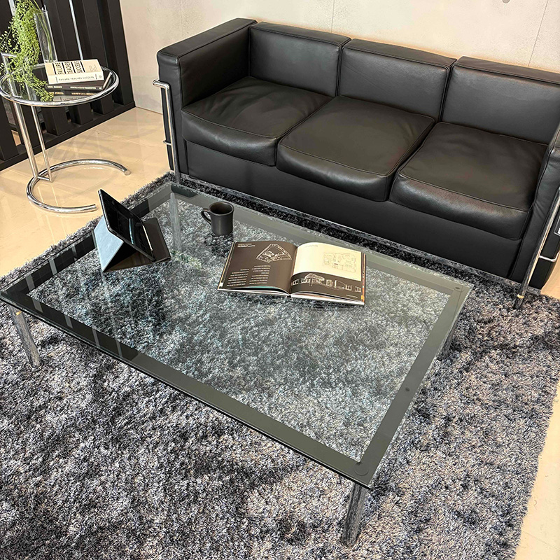 リビングテーブル「ル・コルビジェ」幅120cm/デザイナーズ家具 - 家具