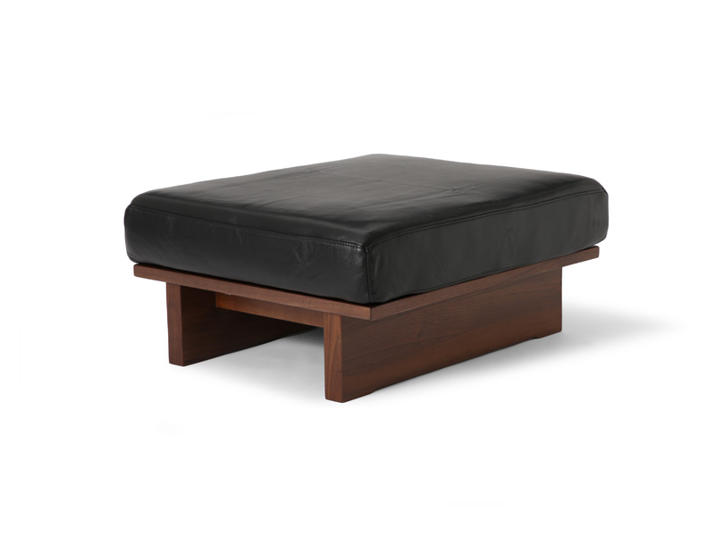 【大創業祭5％OFF！】スツール「Blena(ブレナ)」/オーダーカラー/LEATHER WOOD/幅62cm