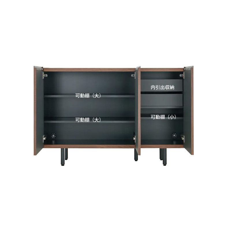 このは様 サイドボード 波紋ガラス このは様 サイドボード 波紋ガラス