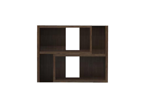 オープンラック「J FLAP」/高さ75.2cm(2段)/幅75〜145cm