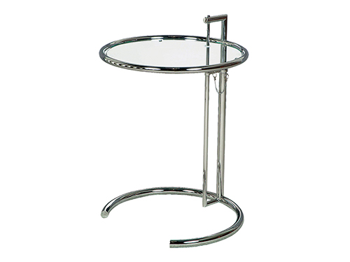 サイドテーブル「アイリーン・グレイ adjustable side table」/デザイナーズ家具/幅51cm